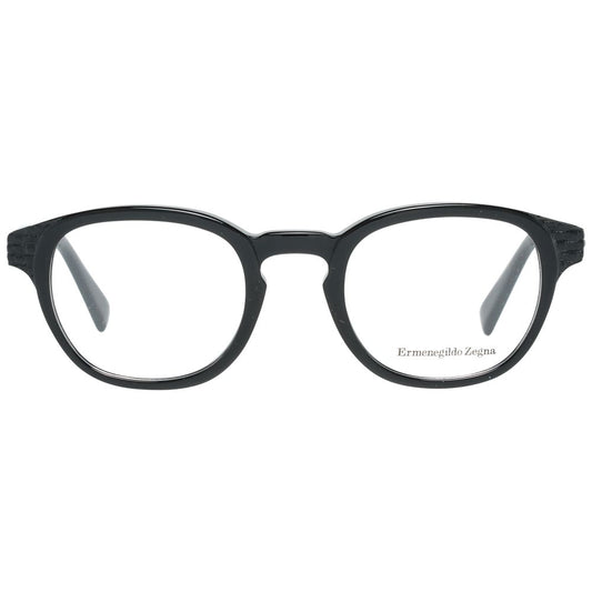 Ermenegildo Zegna Black Men Optical Frames ER-1020892