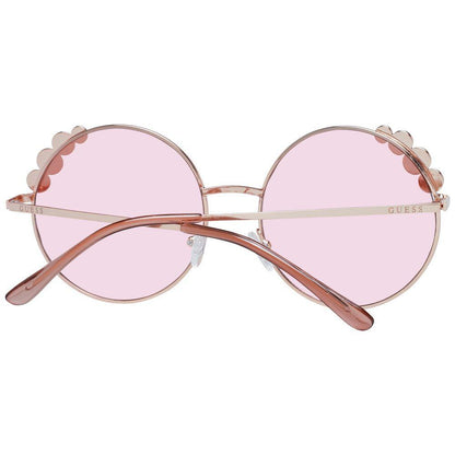 Guess Rose Gold Metal Sunglasses