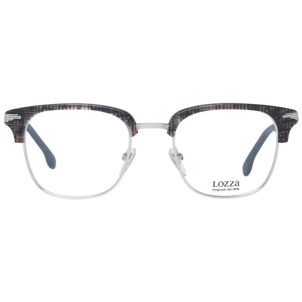 Lozza Brown Metal & Plastic Glasses (Frames)