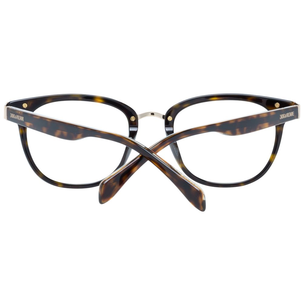 Zadig & Voltaire Brown Plastic Glasses (Frames)
