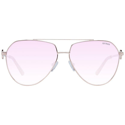 Guess Rose Gold Metal Sunglasses