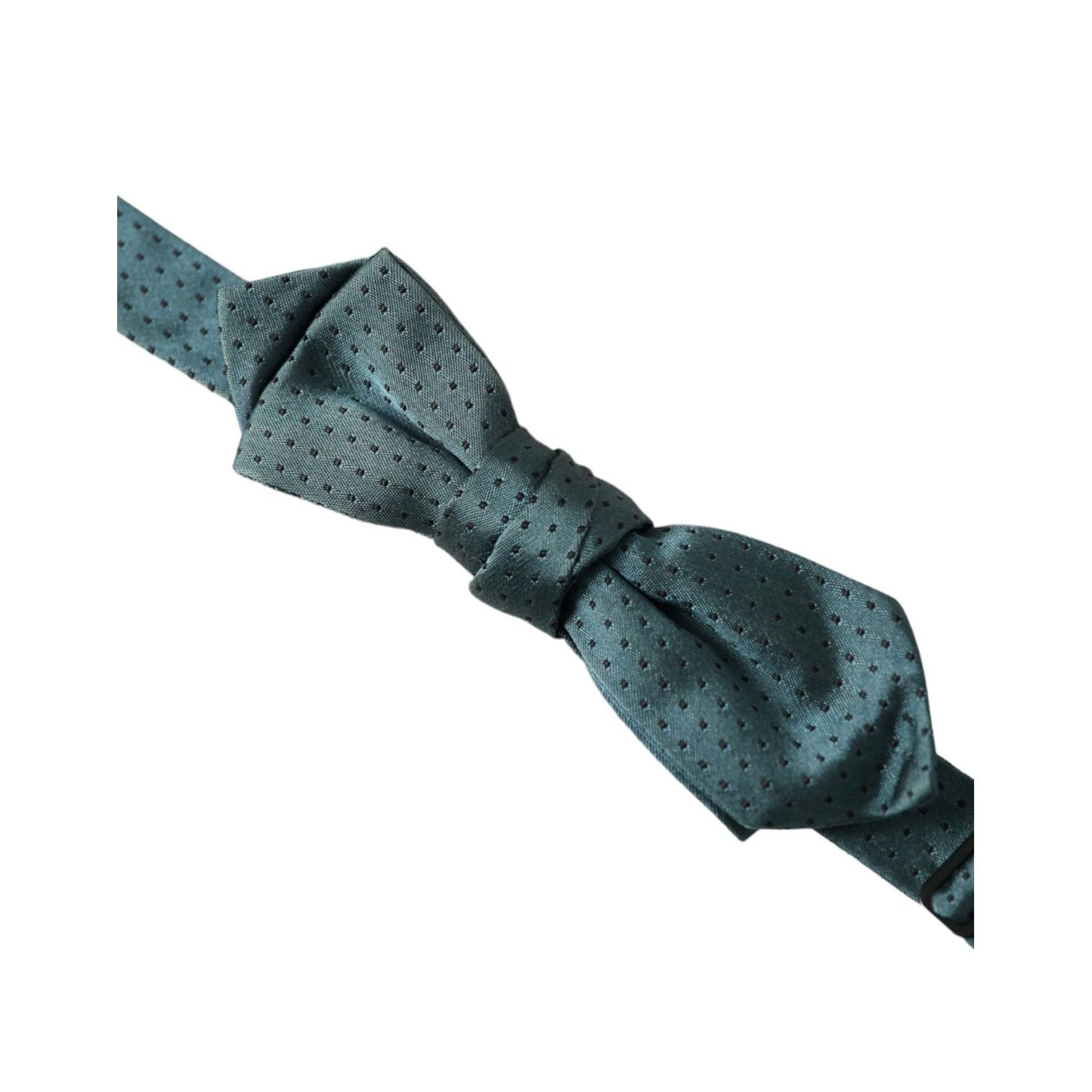 Dolce & Gabbana Green Silk Fantasy Adjustable Neck Men Papillon Bow Tie Dolce & Gabbana