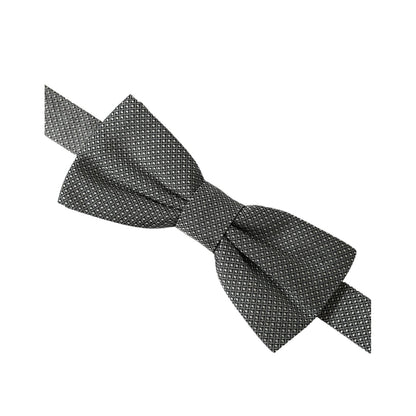 Dolce & Gabbana Gray Silk Patterned Adjustable Neck Men Papillon Bow Tie Dolce & Gabbana