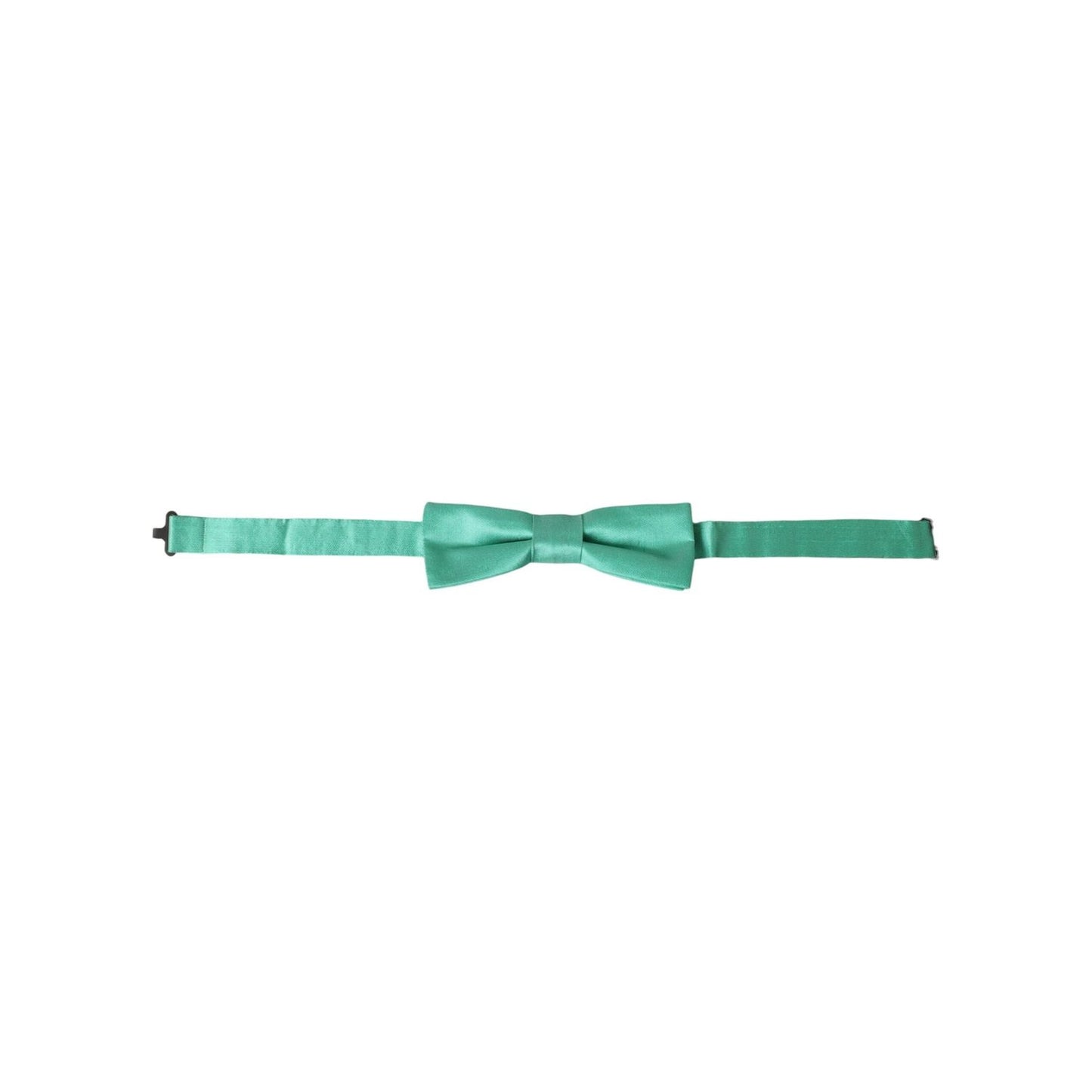 Dolce & Gabbana Mint Green Silk Adjustable Neck Men Bow Tie Dolce & Gabbana
