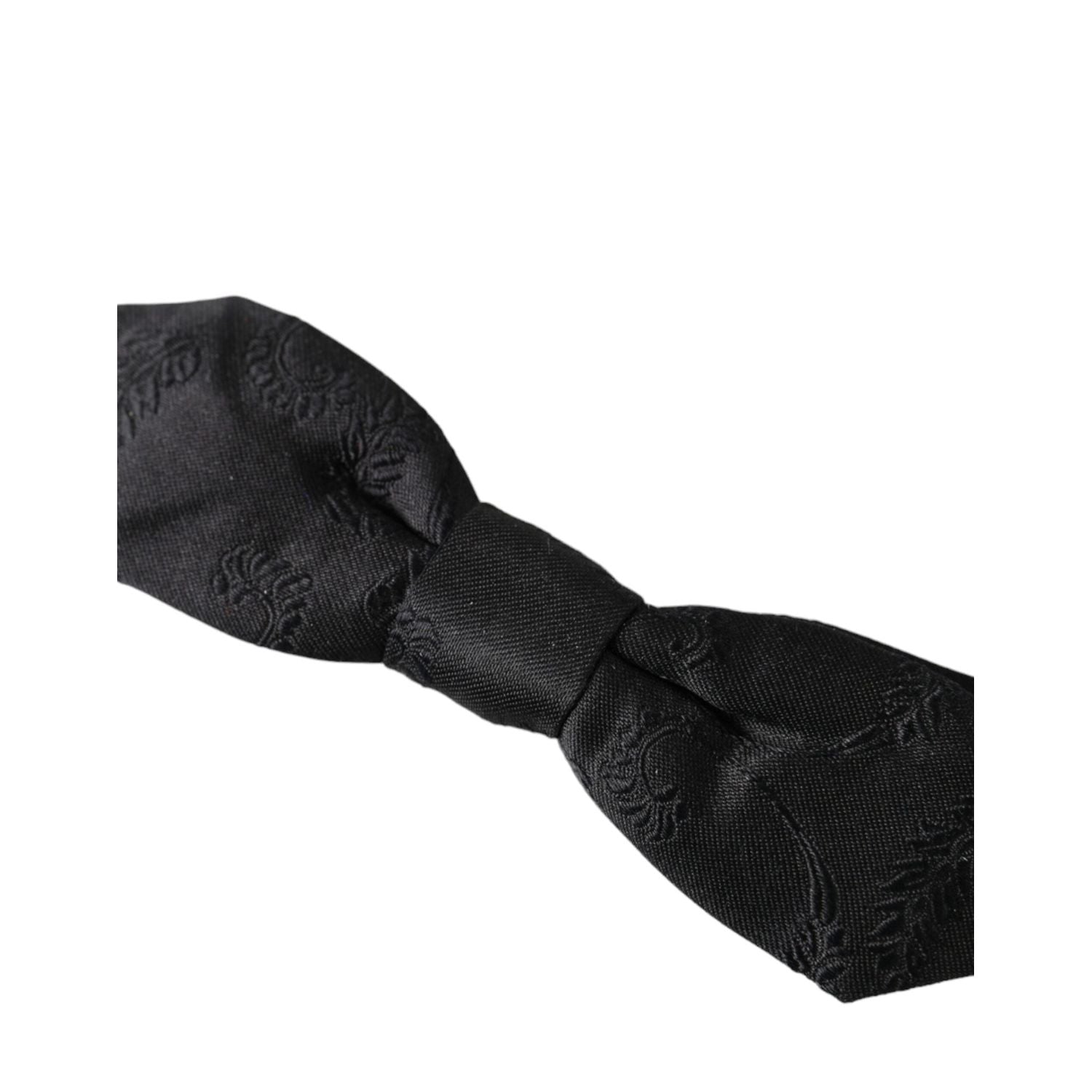 Dolce & Gabbana Multicolor Fantasy Silk Adjustable Neck Bow Tie