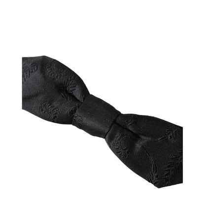 Dolce & Gabbana Multicolor Fantasy Silk Adjustable Neck Bow Tie Dolce & Gabbana