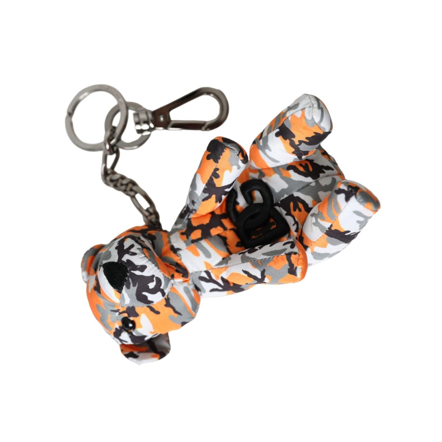 Dolce & Gabbana Multicolor Camouflage Animal Silhouette Keychain Keyring Dolce & Gabbana