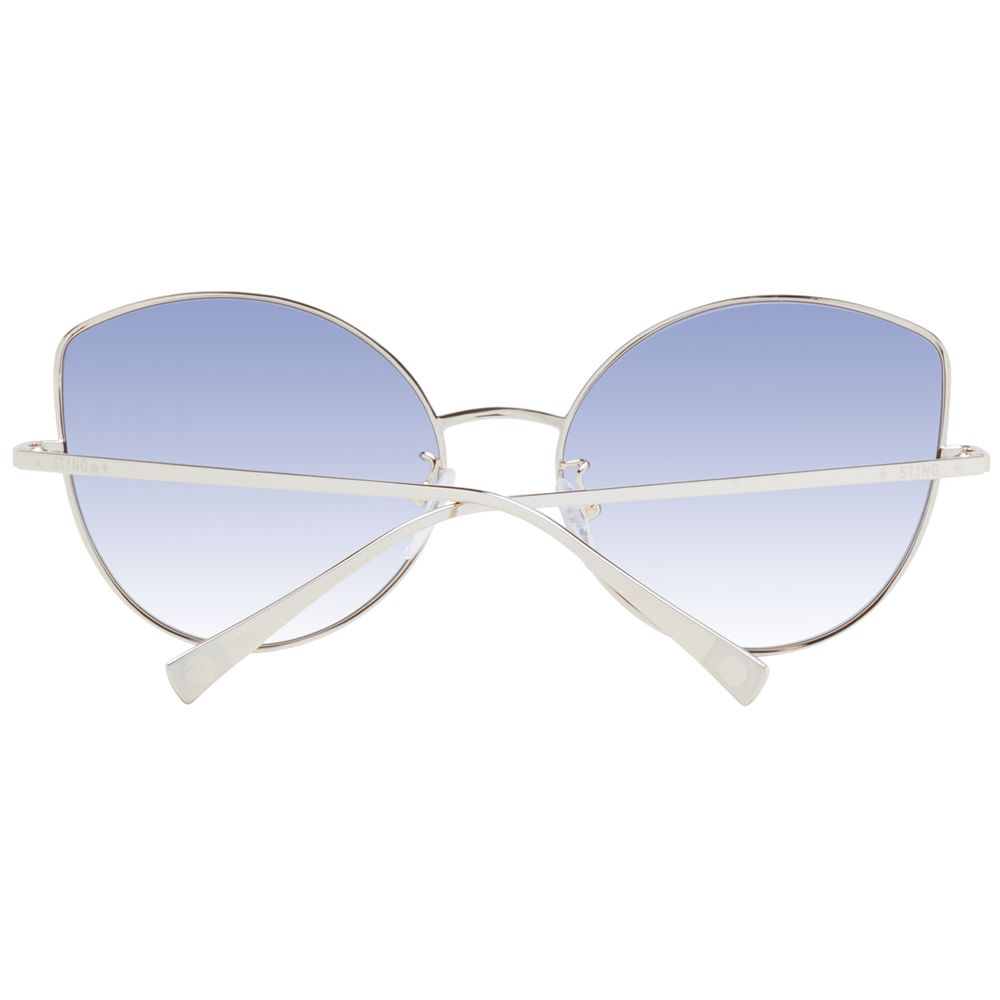 Sting Rose Gold Metal Sunglasses