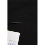 Balenciaga Black Cotton Logo Print Crew Neck Short Sleeves T-shirt TSH85023-M