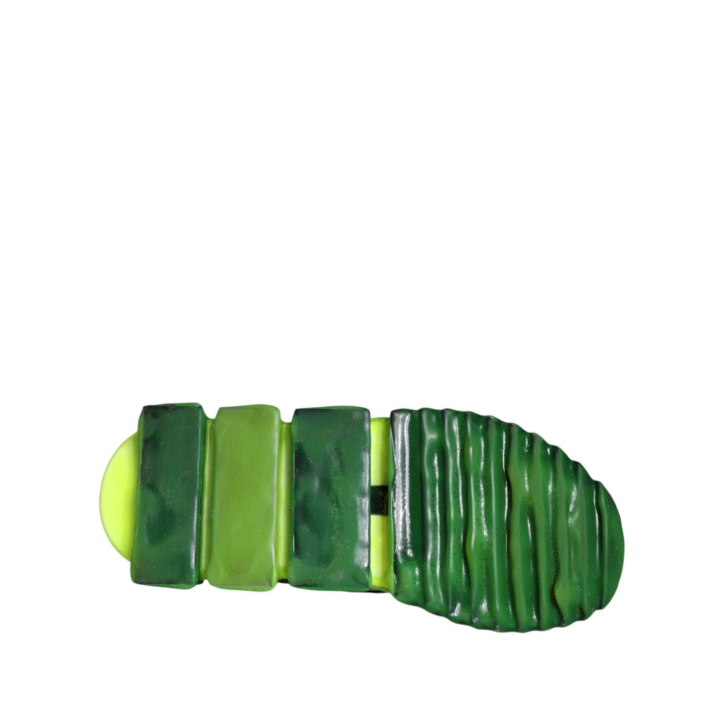 Dolce & Gabbana White Yellow Slip On Sorrento Sneakers Shoes