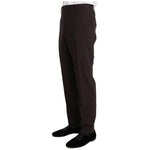 Dolce & Gabbana Bordeaux Wool Stretch Long 3 Piece Suit KOS1096-1