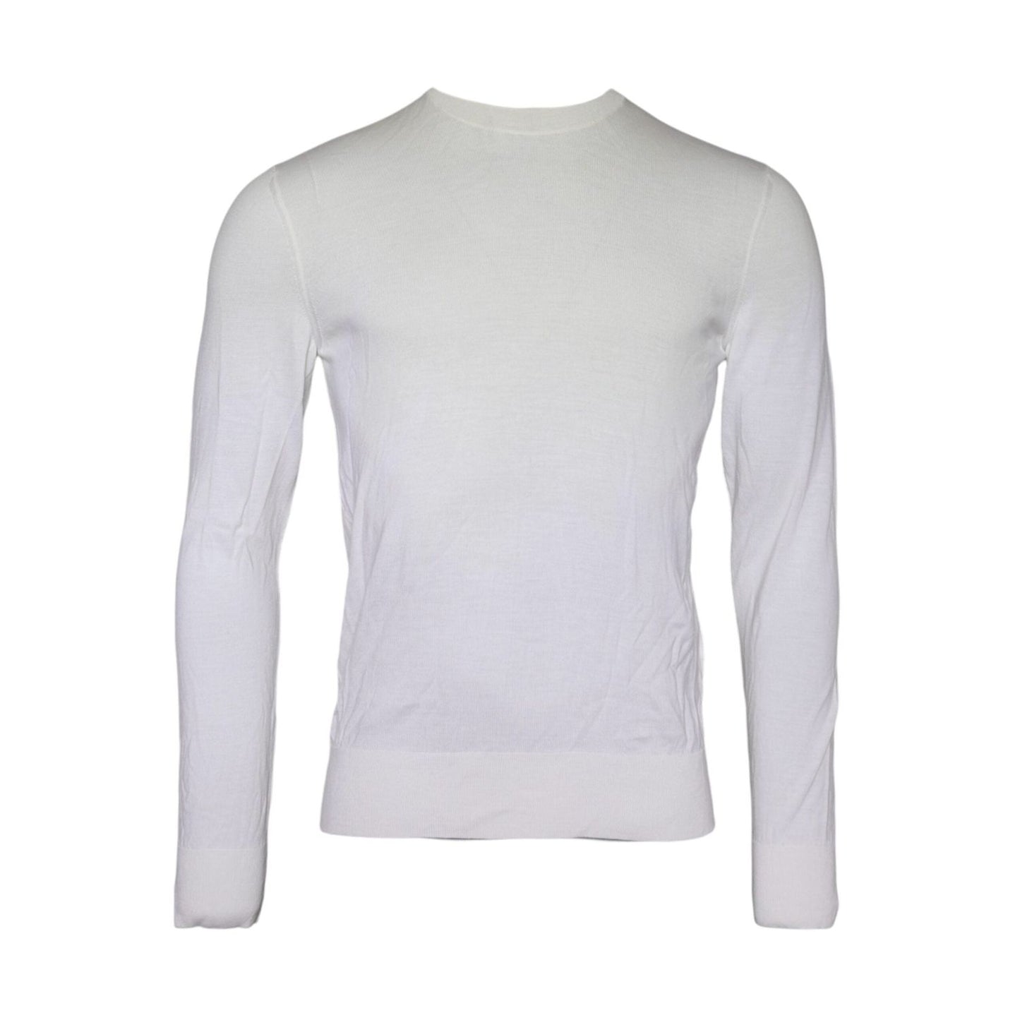 Dolce & Gabbana Off White Wool Turtle Neck Pullover Sweater Dolce & Gabbana
