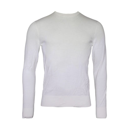 Dolce & Gabbana Off White Wool Turtle Neck Pullover Sweater Dolce & Gabbana