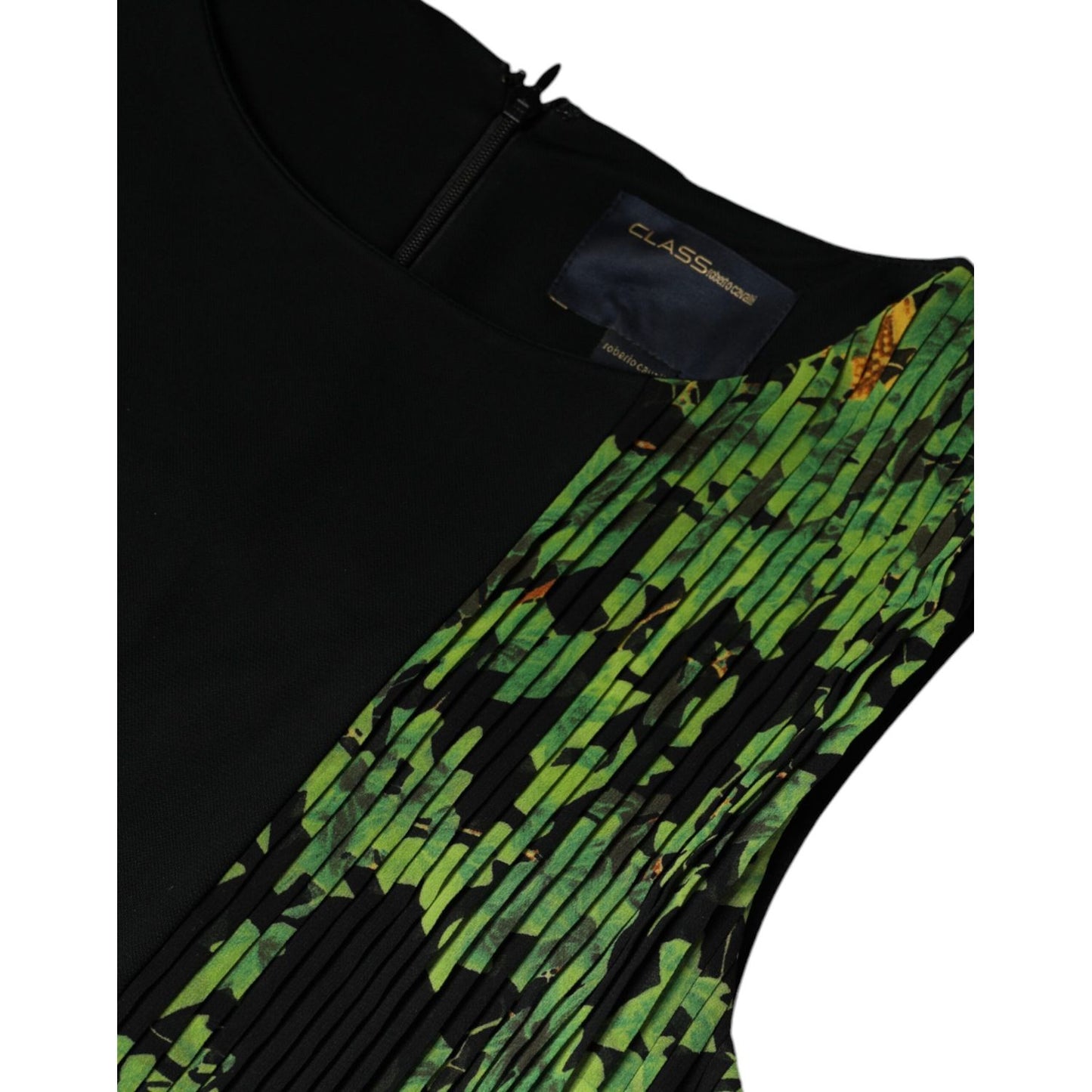 Roberto Cavalli Multicolor Floral Sheath Knee Length Dress