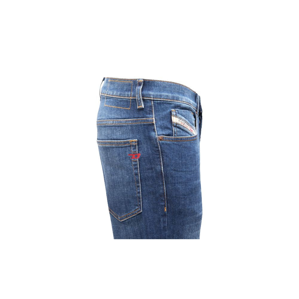 Diesel Blue Cotton Men Jeans