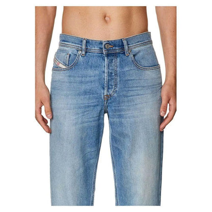 Diesel Blue Cotton Men Jeans