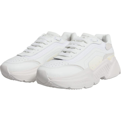 Dolce & Gabbana White Daymaster Low Top Sneakers Shoes