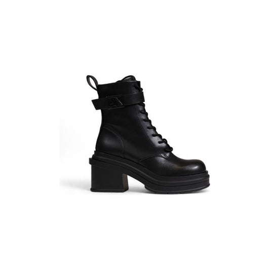 Armani Exchange Black Polyester Boot AR-14714700009-EU40/US10