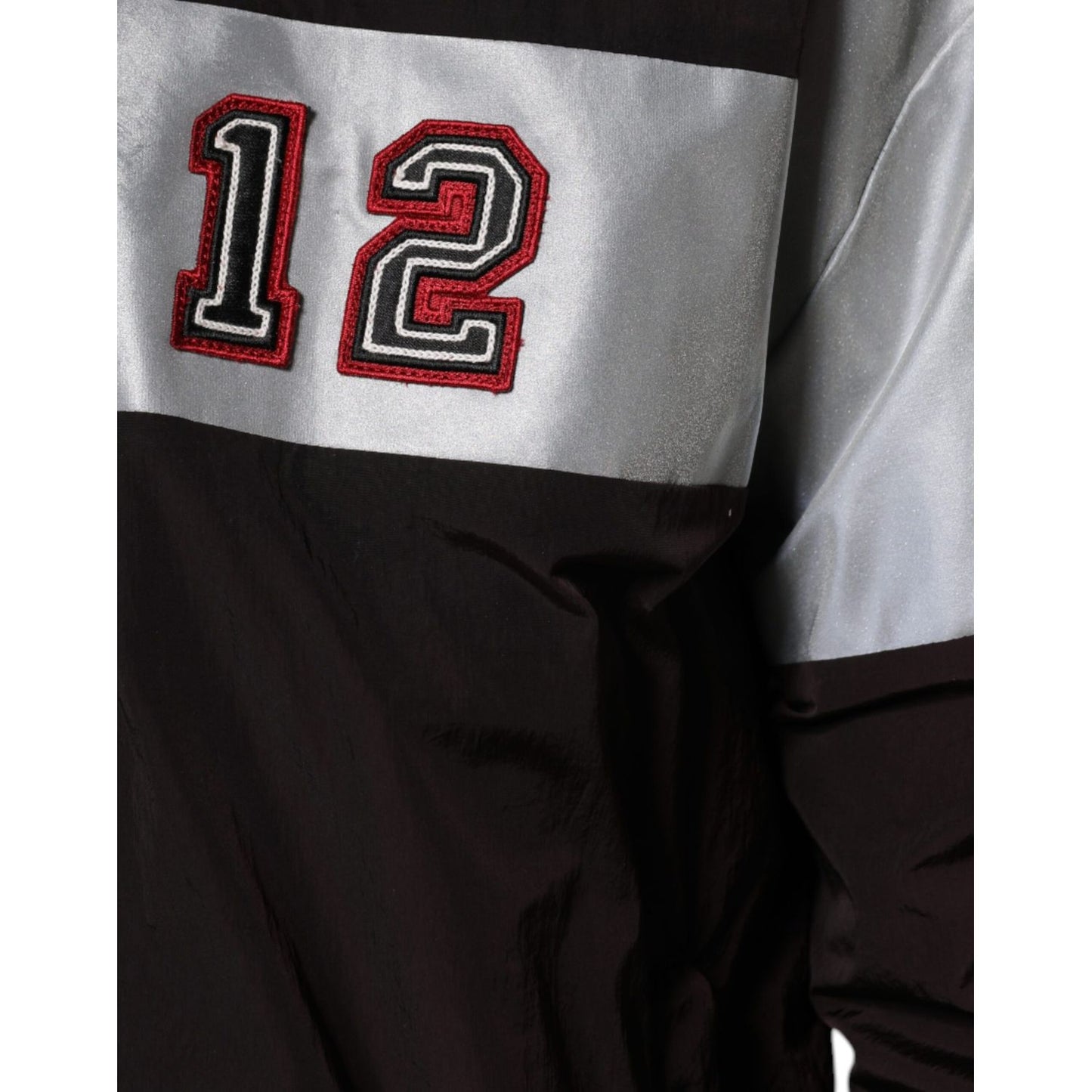 Dolce & Gabbana Multicolor Full Zip Jersey Men Bomber Jacket Dolce & Gabbana