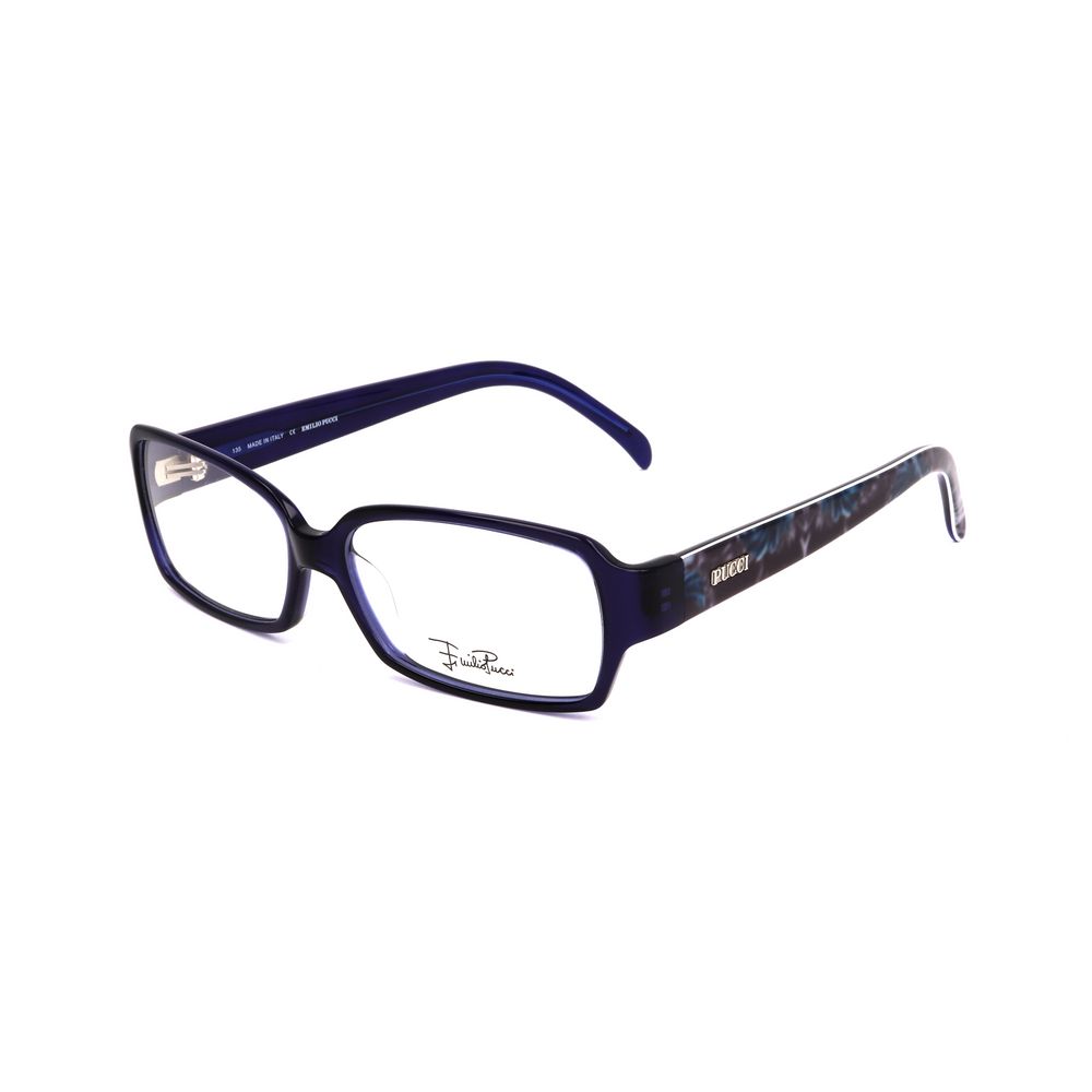 Emilio Pucci Blue Plastic Glasses (Frames)
