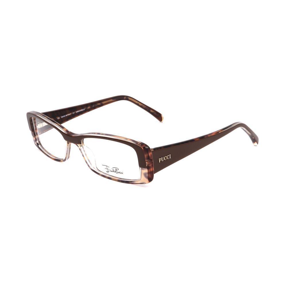 Emilio Pucci Brown Plastic Glasses (Frames) Emilio Pucci