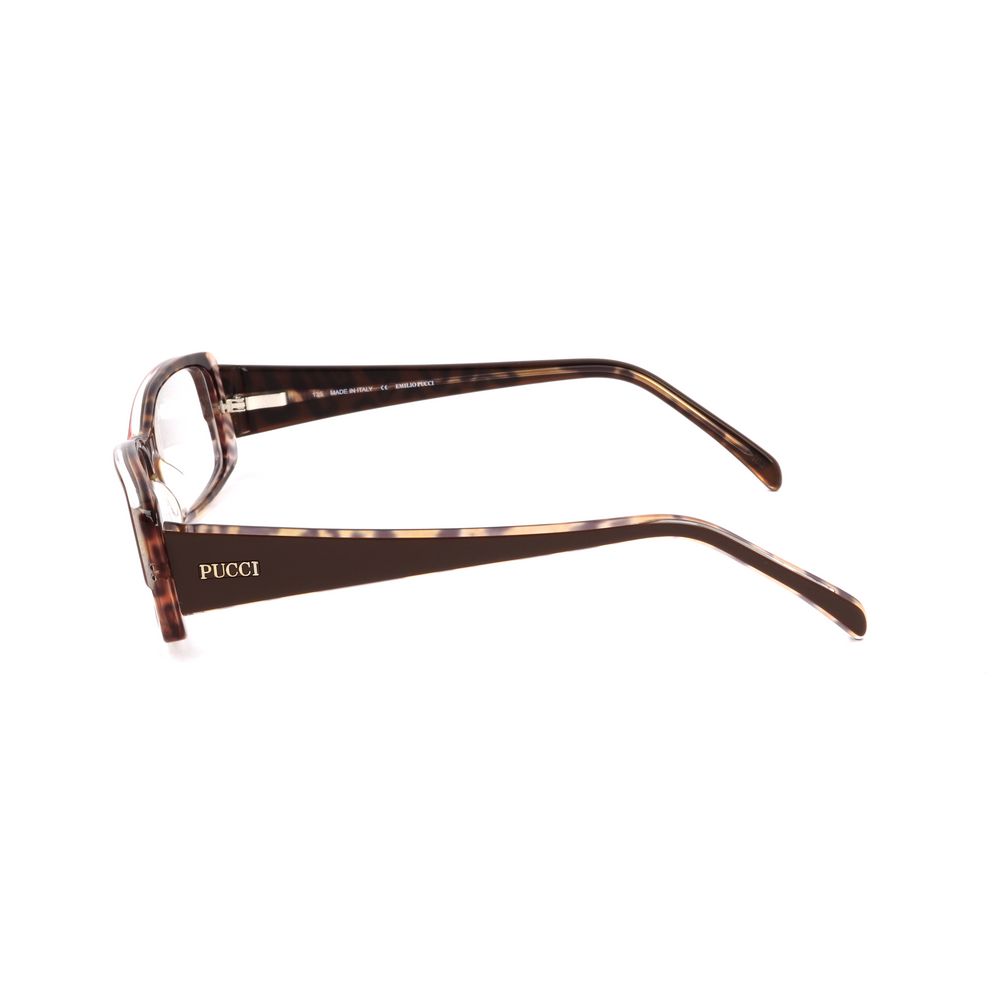 Emilio Pucci Brown Plastic Glasses (Frames) Emilio Pucci
