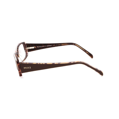 Emilio Pucci Brown Plastic Glasses (Frames) Emilio Pucci