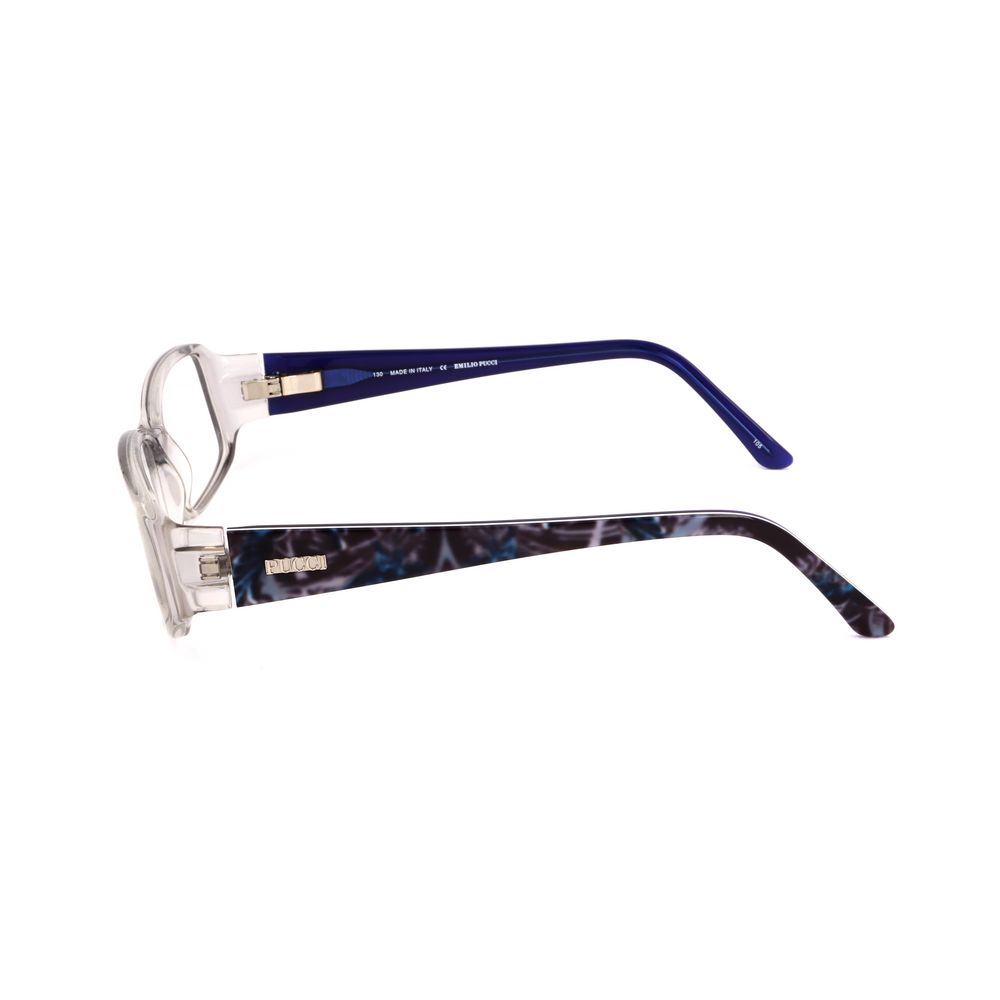 Emilio Pucci Blue Plastic Glasses (Frames) Emilio Pucci