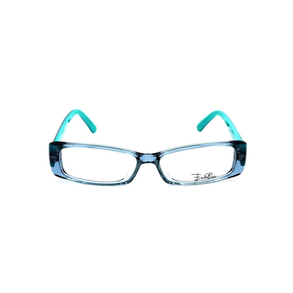 Emilio Pucci Blue Plastic Glasses (Frames) Emilio Pucci