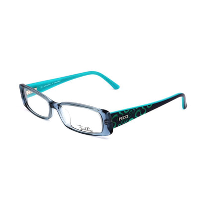 Emilio Pucci Blue Plastic Glasses (Frames) Emilio Pucci