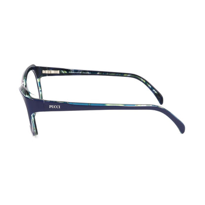 Emilio Pucci Blue Plastic Glasses (Frames) Emilio Pucci