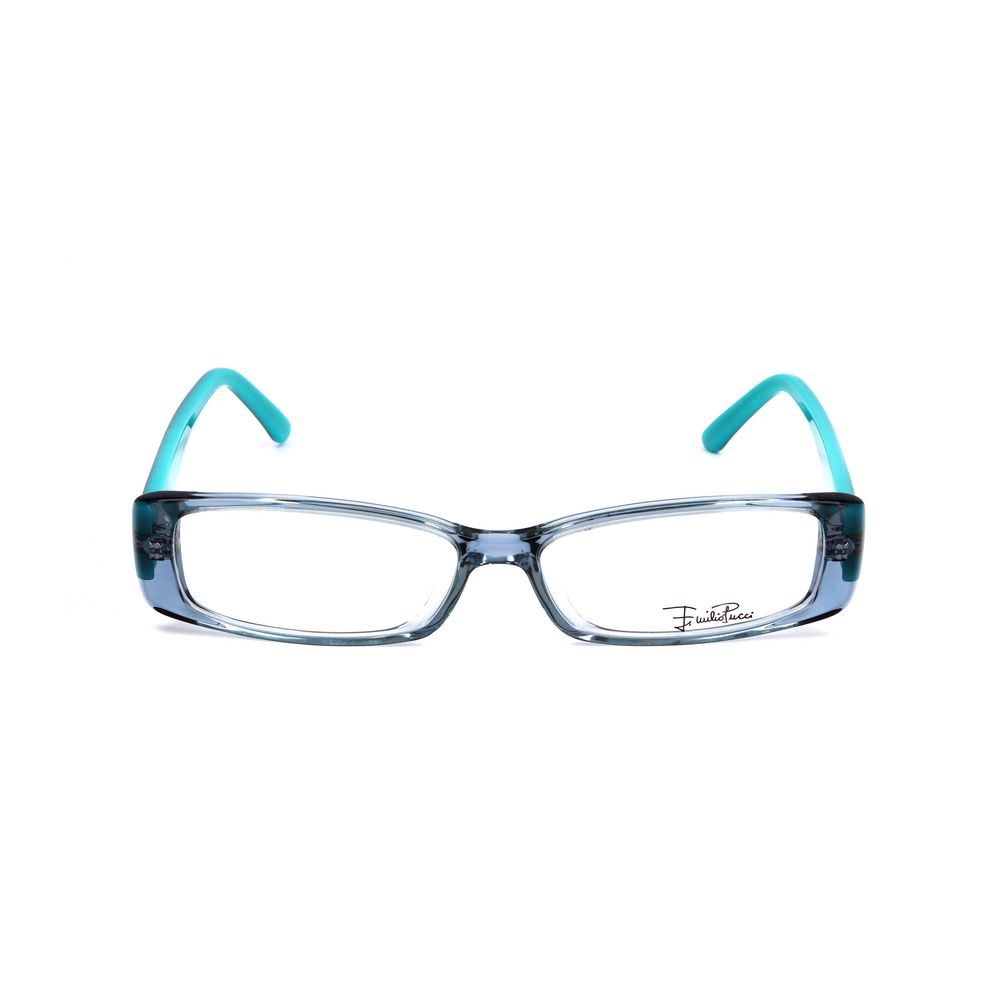 Emilio Pucci Blue Plastic Glasses (Frames) Emilio Pucci