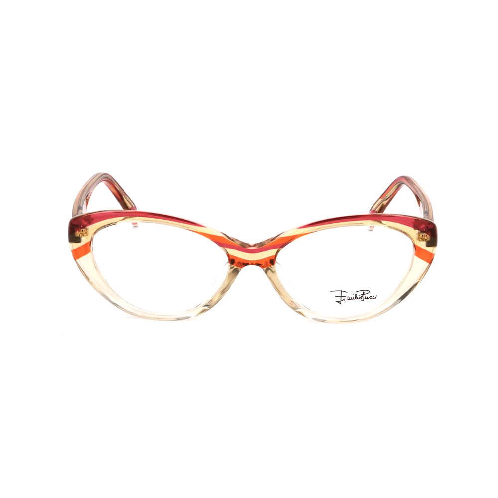 Emilio Pucci Multicolor Plastic Glasses (Frames) Emilio Pucci