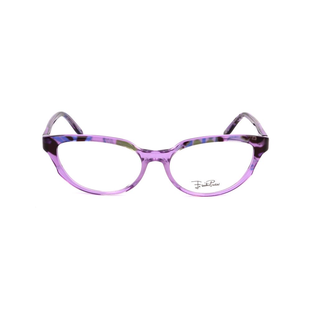 Emilio Pucci Multicolor Plastic Glasses (Frames) Emilio Pucci