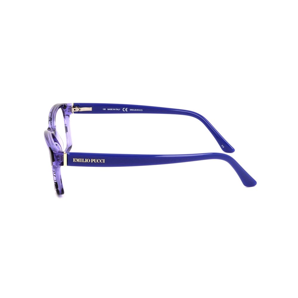 Emilio Pucci Blue Plastic Glasses (Frames) Emilio Pucci