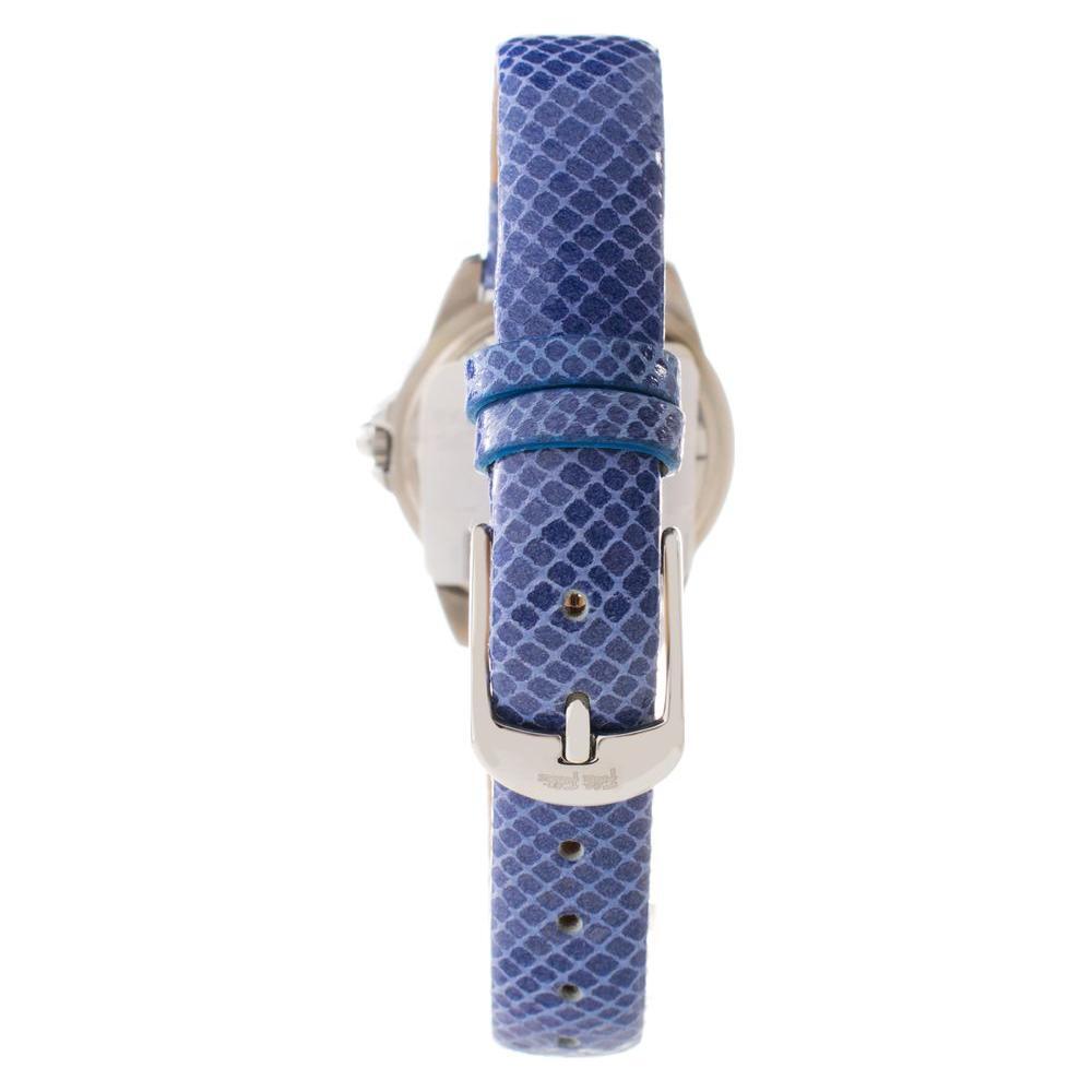 Folli Follie Blue Leather Dress Watch