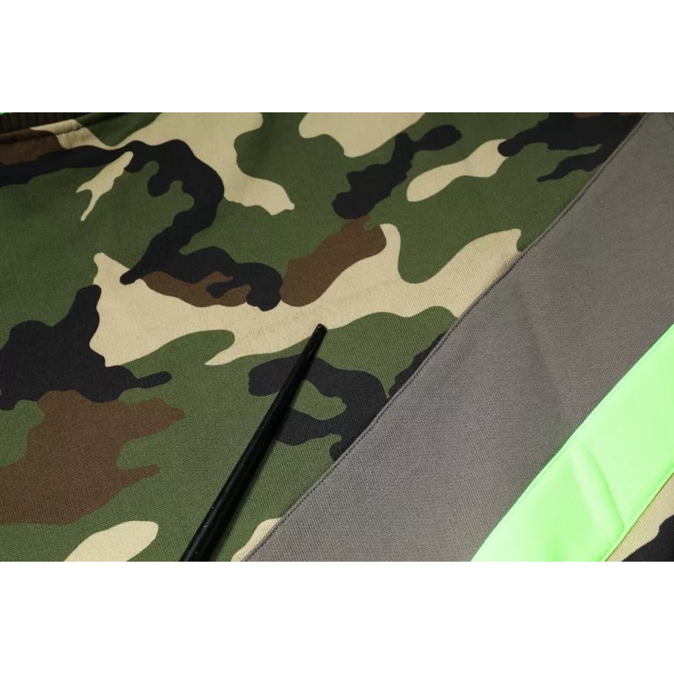 Dolce & Gabbana Multicolor Camouflage Sweatshirt Sweater Dolce & Gabbana