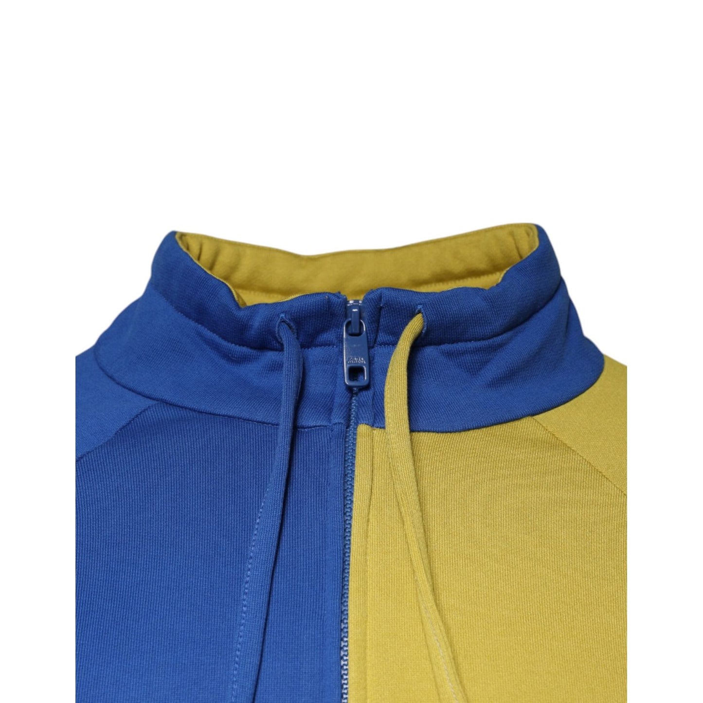 Dolce & Gabbana Multicolor Patchwork Men Sweatshirt Sweater Dolce & Gabbana