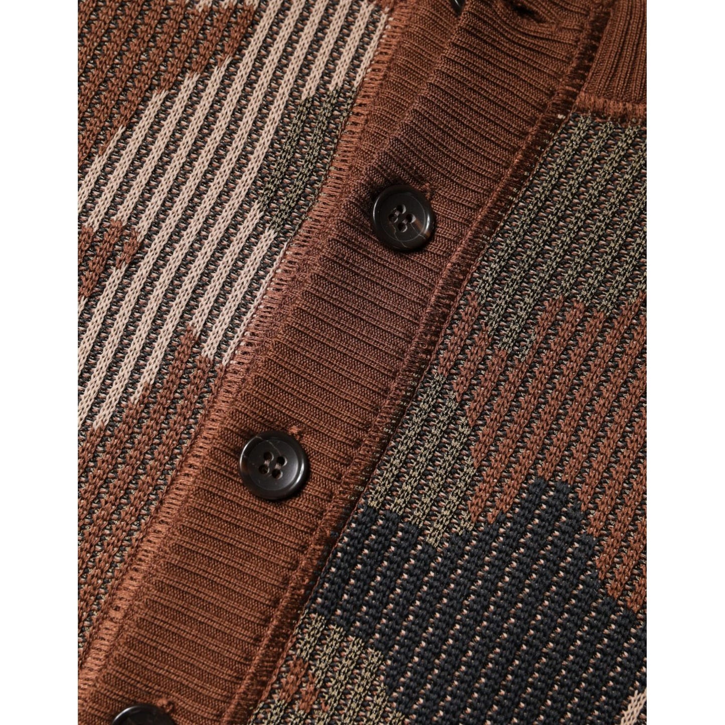 Dolce & Gabbana Multicolor Camouflage Men Pullover Sweater Dolce & Gabbana