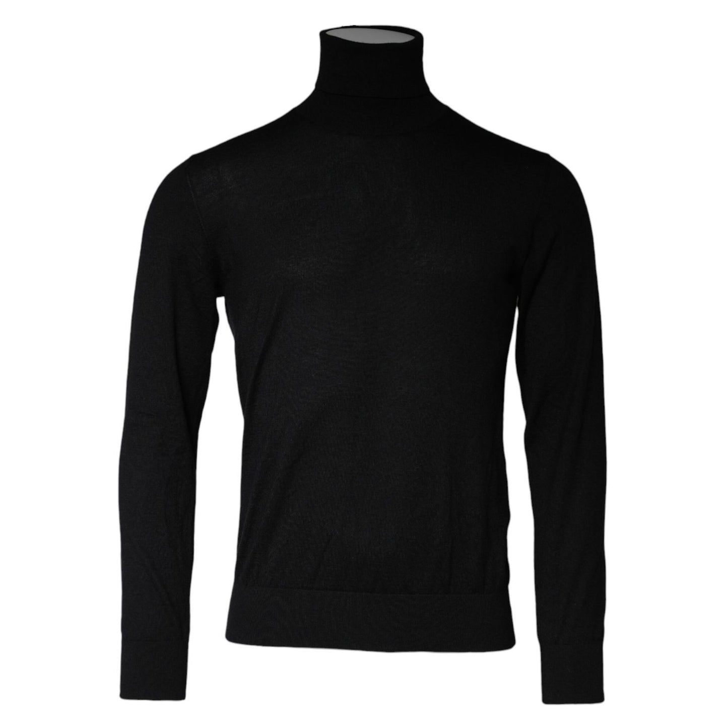 Dolce & Gabbana Black LongSleeve Turtleneck Pullover Sweater Dolce & Gabbana