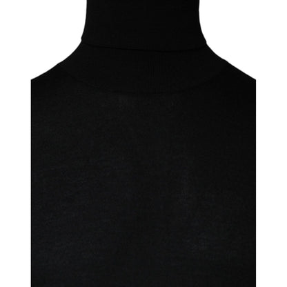 Dolce & Gabbana Black LongSleeve Turtleneck Pullover Sweater Dolce & Gabbana