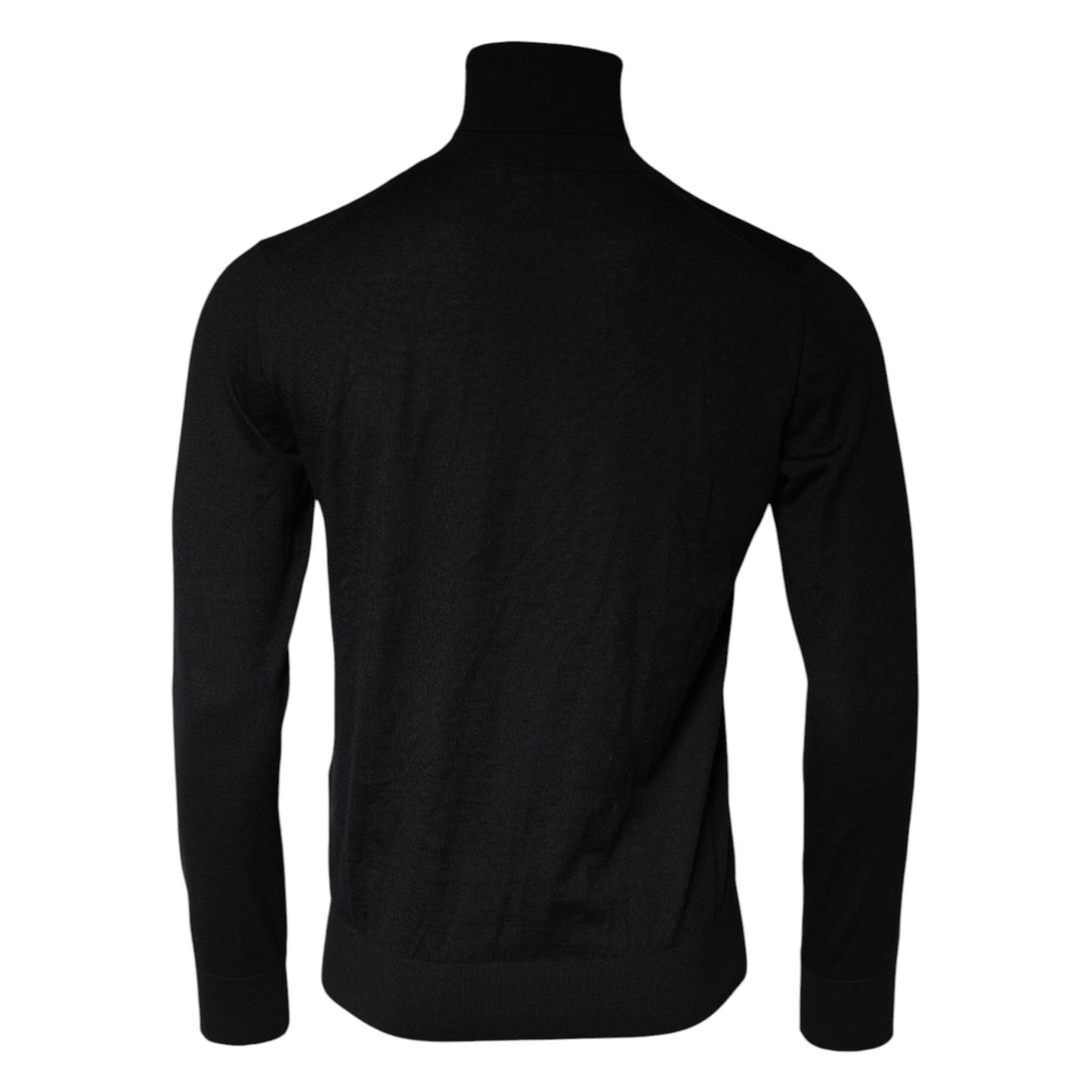 Dolce & Gabbana Black LongSleeve Turtleneck Pullover Sweater Dolce & Gabbana