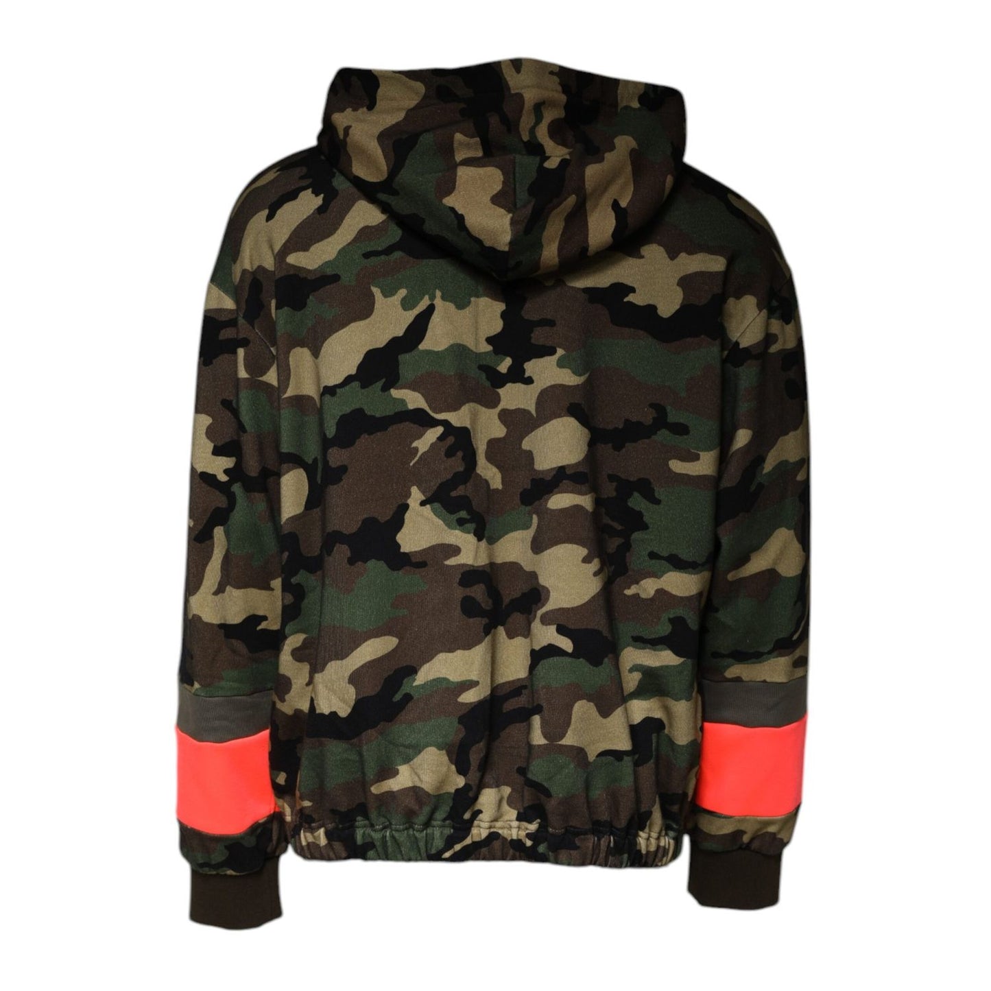 Dolce & Gabbana Multicolor Camouflage Hooded Men Sweatshirt Sweater Dolce & Gabbana