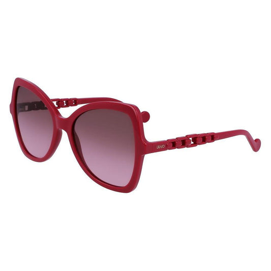 Liu Jo Pink Bio Injected Sunglasses 1728,67434610848,Liu Jo,New with tags,Pink,Sunglasses,Sunglasses for Women - Sunglasses,Women Liu Jo LILJ774S603AC