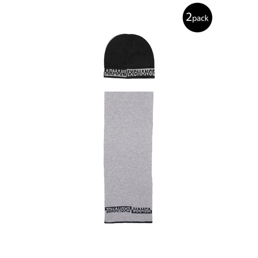 Armani Exchange Black Polyamide Scarf AREX-14716400009