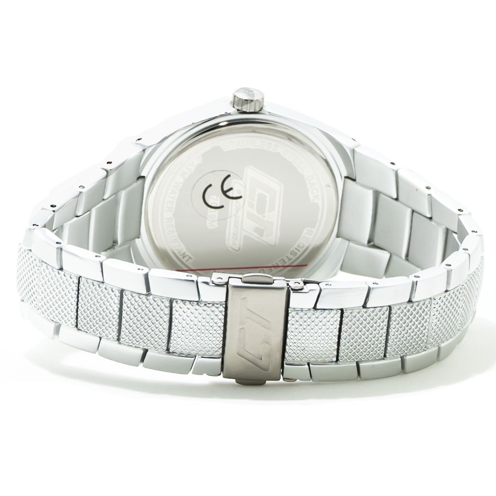 Chronotech Gray Aluminum Dress Watch