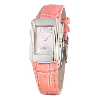 Chronotech Multicolor Leather Watch