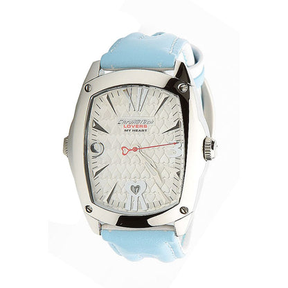Chronotech Blue Leather Dress Watch Chronotech