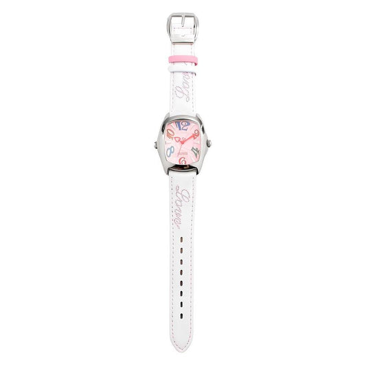 Chronotech Multicolor Leather Dress Watch