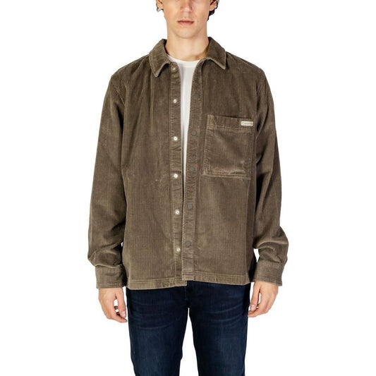 Calvin Klein Jeans Gray Cotton Shirt CA-14581202205-IT46 | M